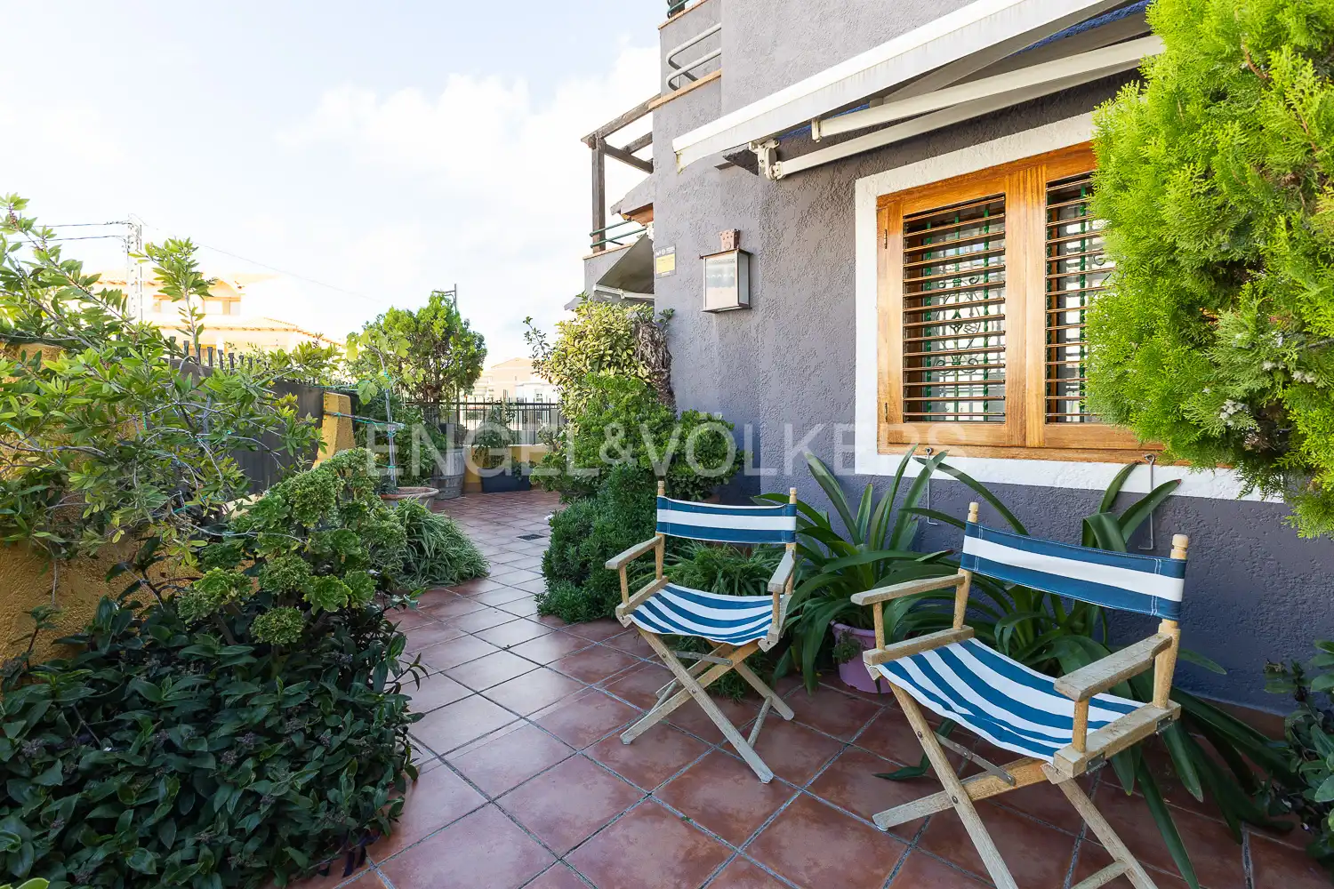 Terraza de Casa adosada en venta en Viver con Calefacción, Terraza y Amueblado