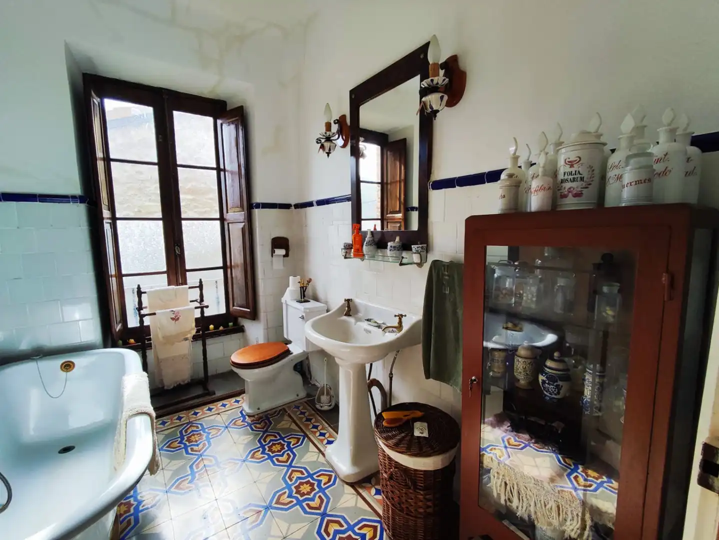 Bathroom of Houses for sale in Miera  with Private garden, Parquet flooring and Terrace