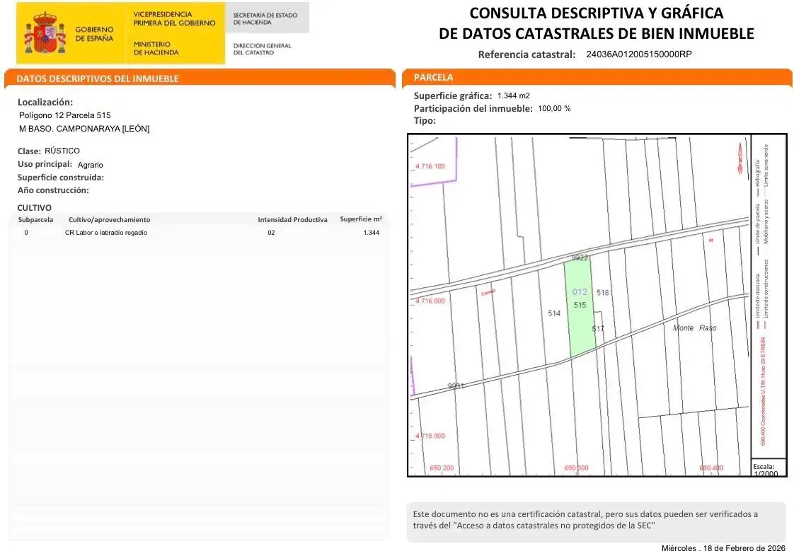 Terreni e lotti in vendita a Polígono Camponaraya, imagen 15
