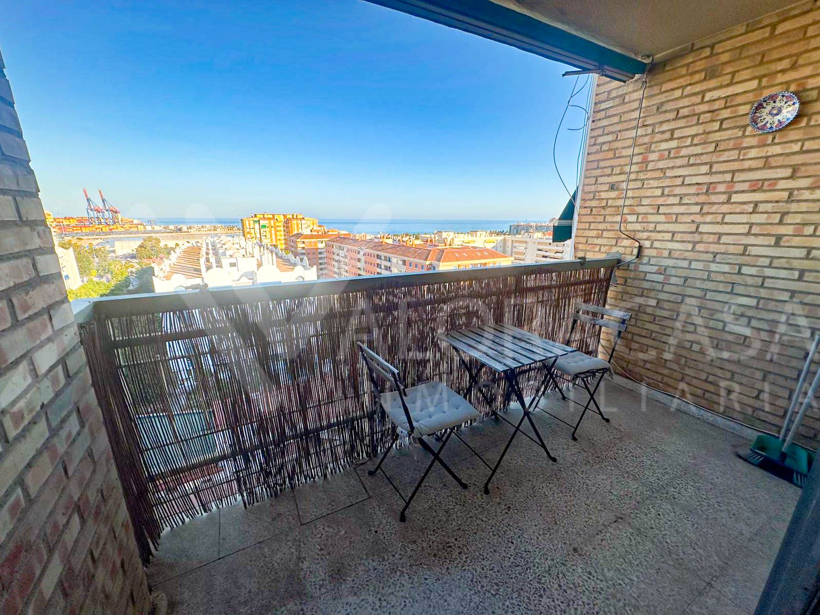 Terrace of Flat to rent in Málaga Capital  with Furnished, Washing machine and Microwave