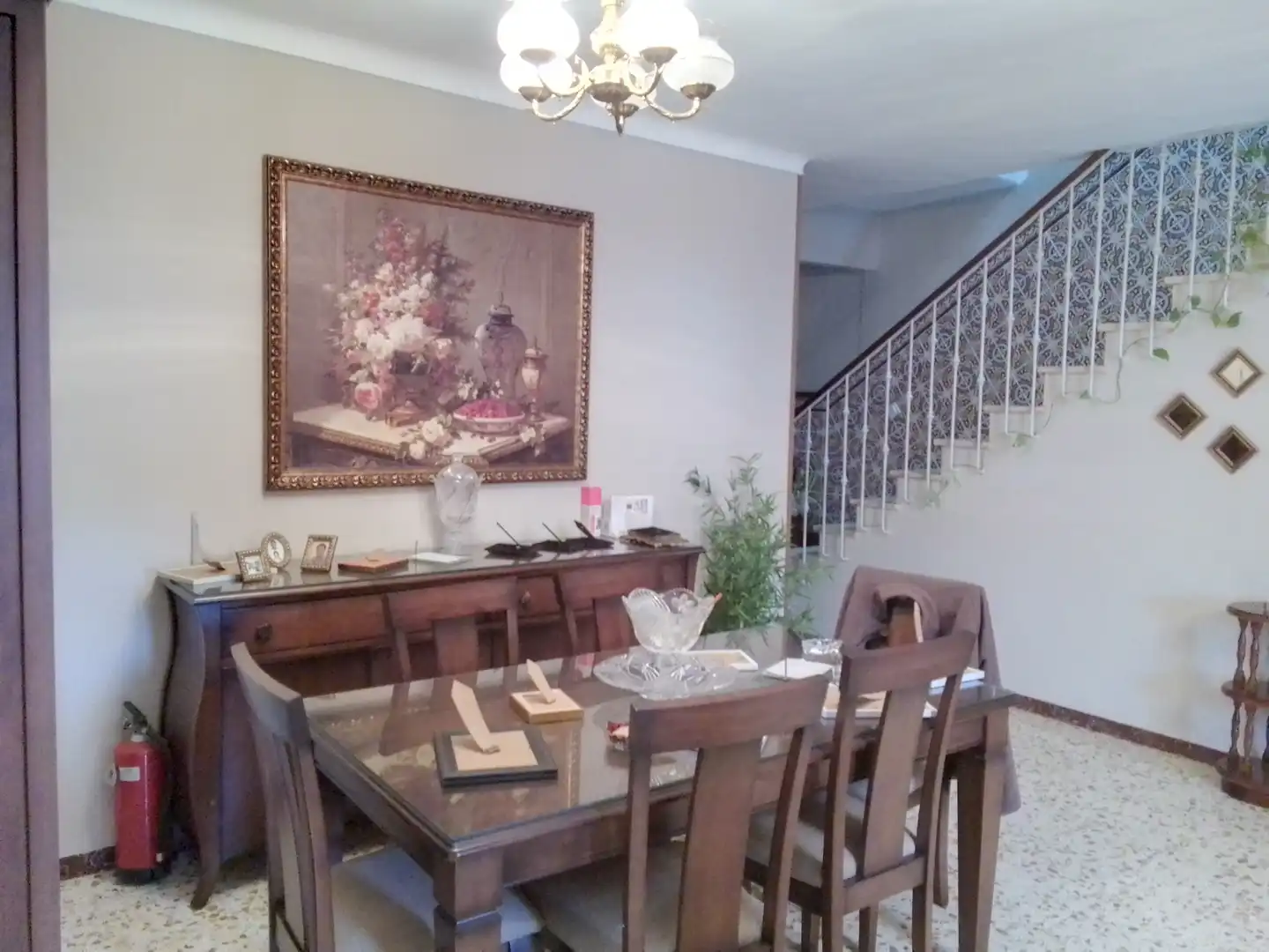 Dining room of Houses for sale in Ubrique  with Terrace, Furnished and Oven