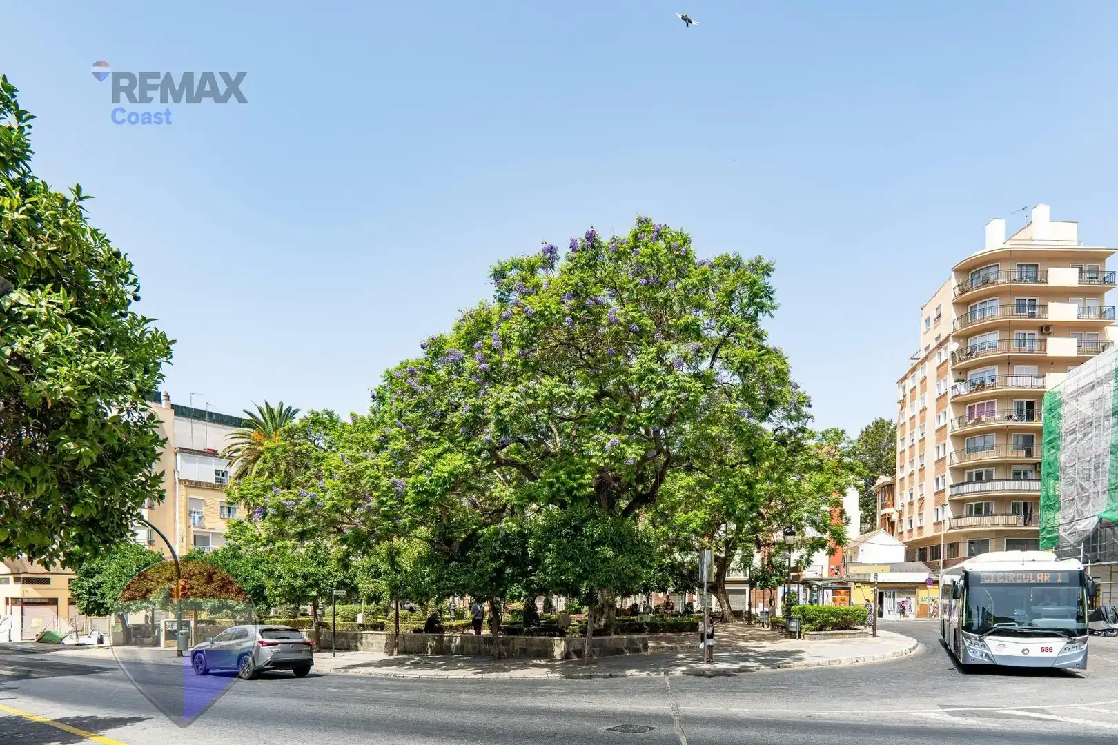 Vista exterior de Piso en venta en Málaga con Aire acondicionado y Alarma
