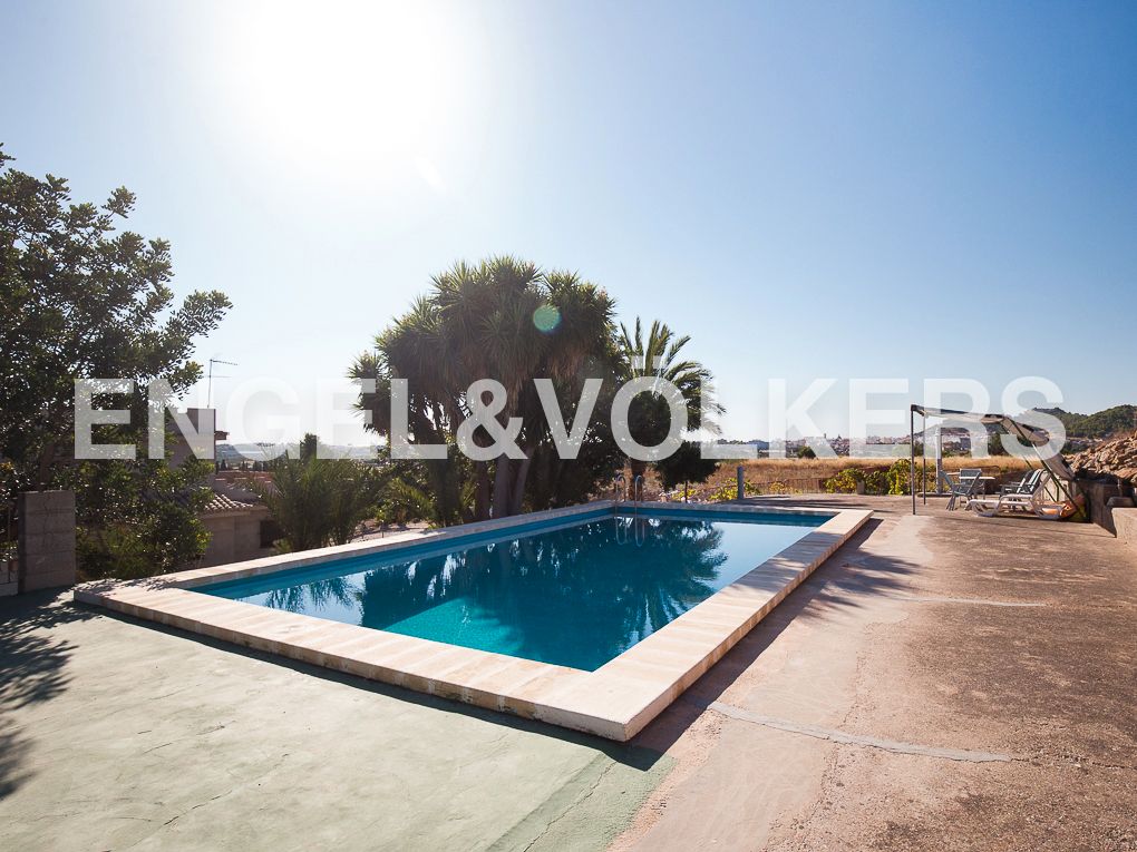 Swimming pool of House or chalet for sale in Llíria  with Air Conditioner, Heating and Private garden