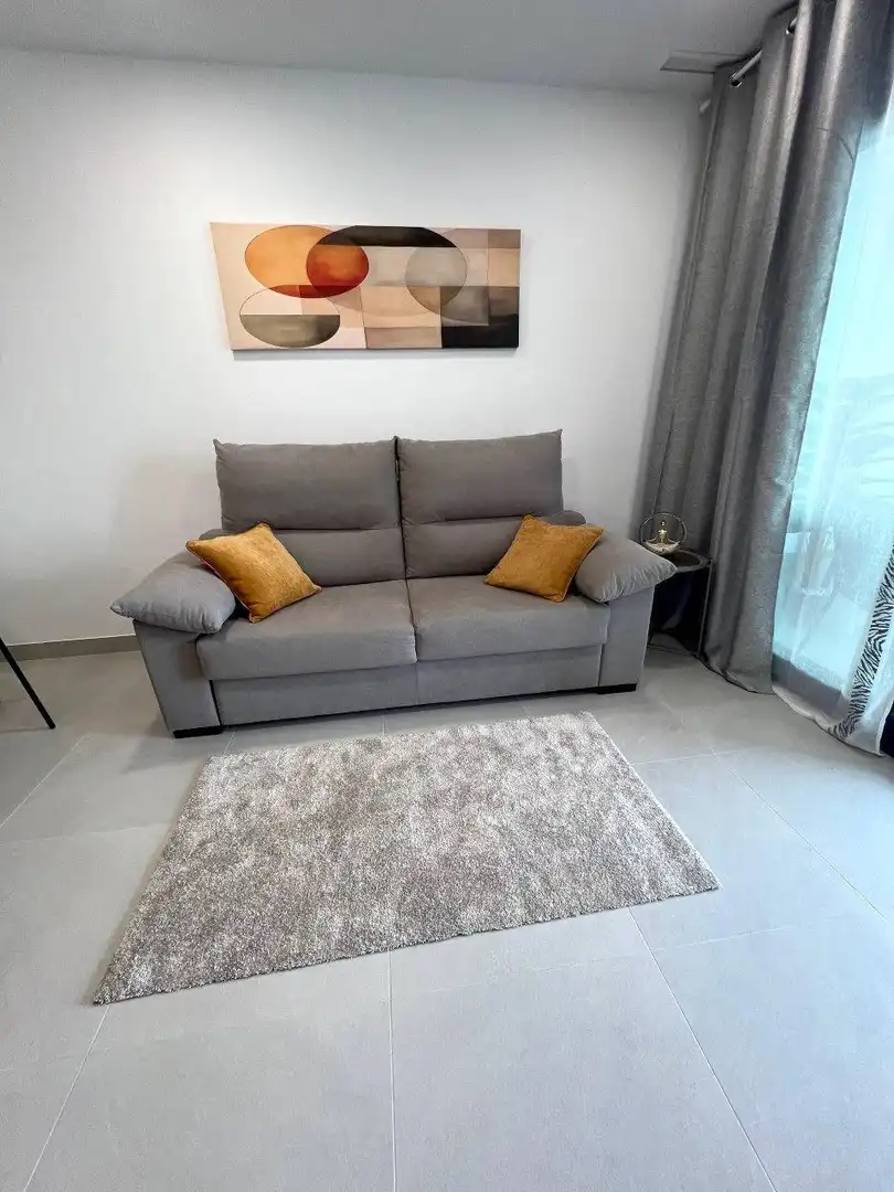 Sala de estar de Apartamento en venta en Torrevieja con Calefacción, Terraza y Amueblado