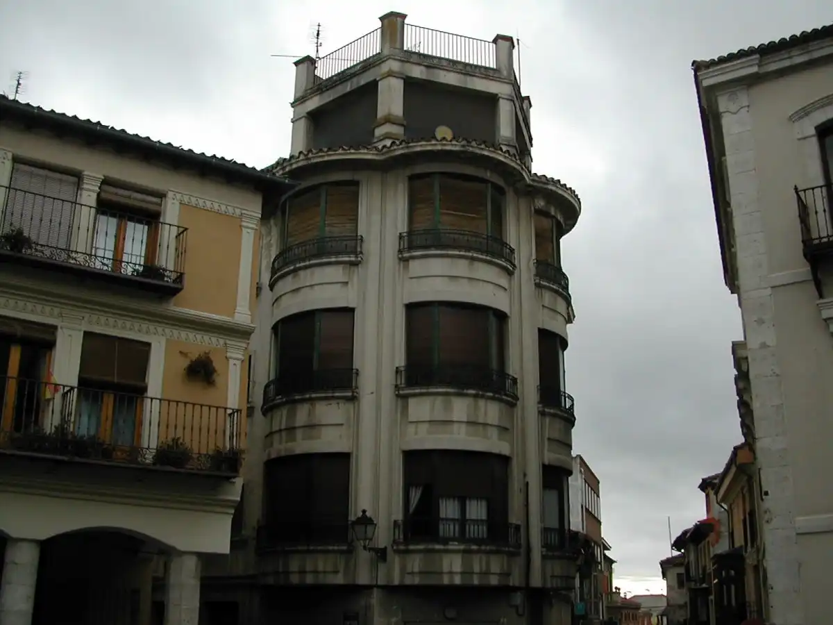 Vista exterior de Pis en venda en Cuéllar