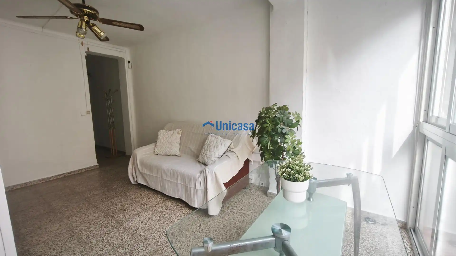 Sala de estar de Piso en venta en Málaga con Amueblado