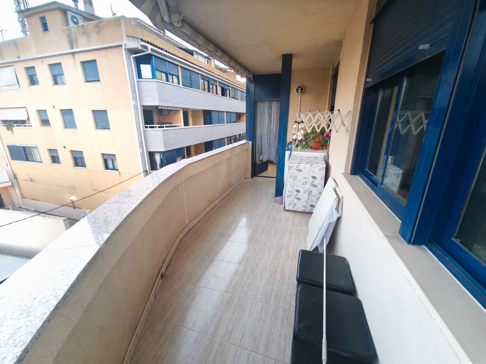 Balcony of Flat to rent in Oropesa del Mar / Orpesa  with Air Conditioner, Terrace and Furnished