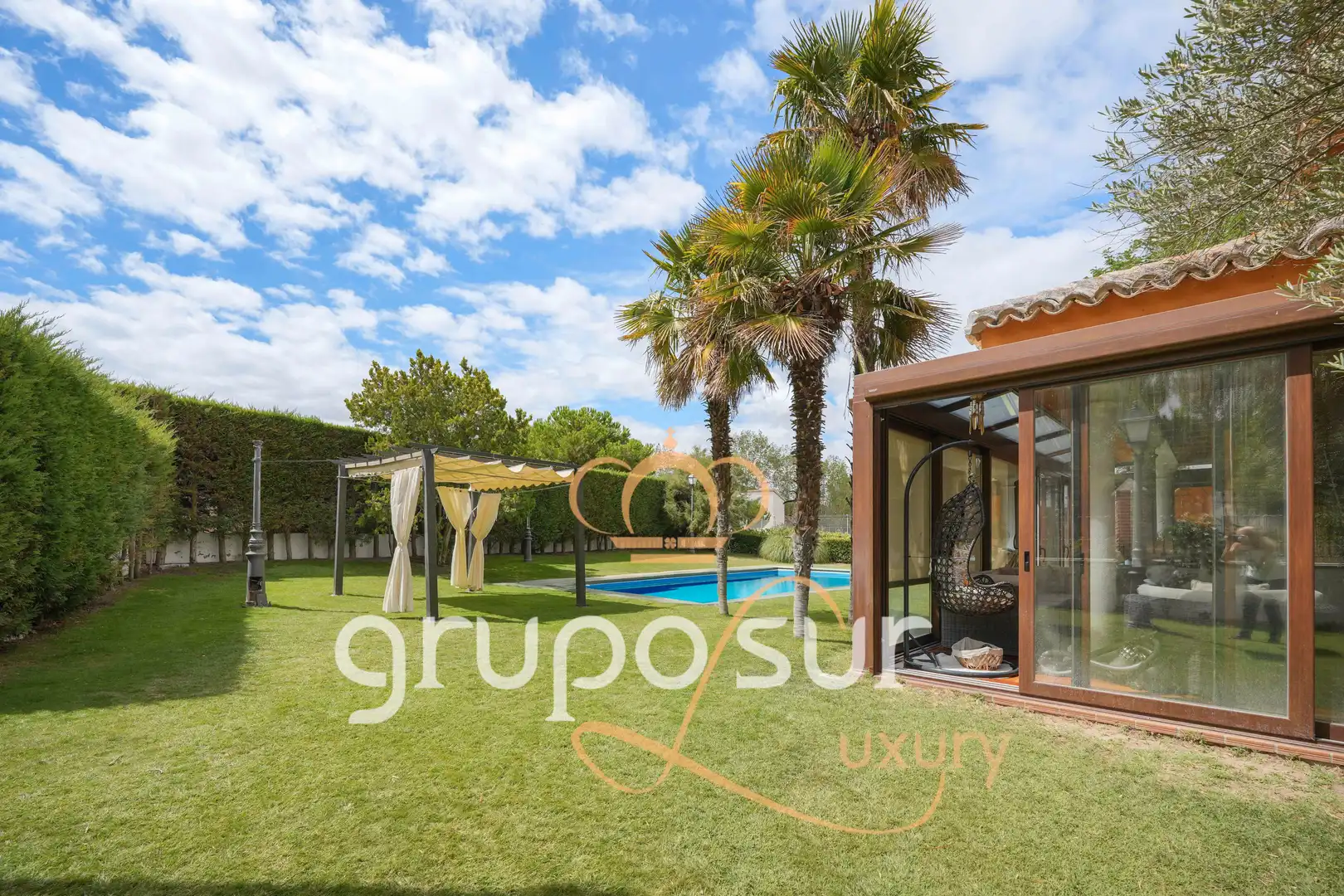 Jardín de Casa o chalet en venta en Traspinedo con Calefacción, Jardín privado y Terraza