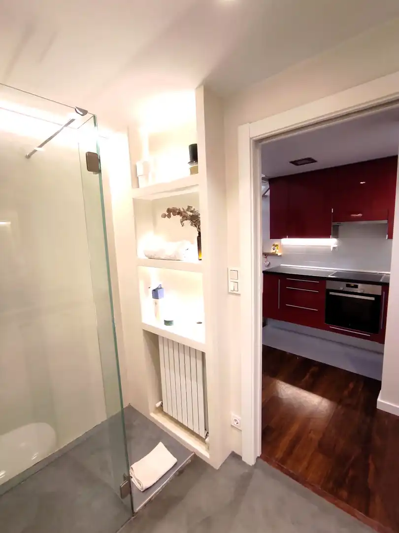 Baño de Apartamento en venta en Eibar con Calefacción, Parquet y Horno