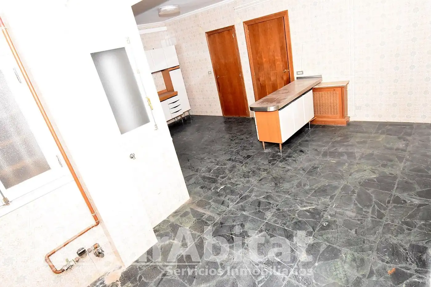 Cocina de Piso en venta en Castellón de la Plana / Castelló de la Plana con Calefacción y Balcón