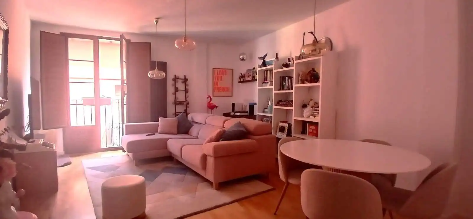 Sala de estar de Apartamento en venta en León Capital  con Calefacción, Amueblado y Balcón
