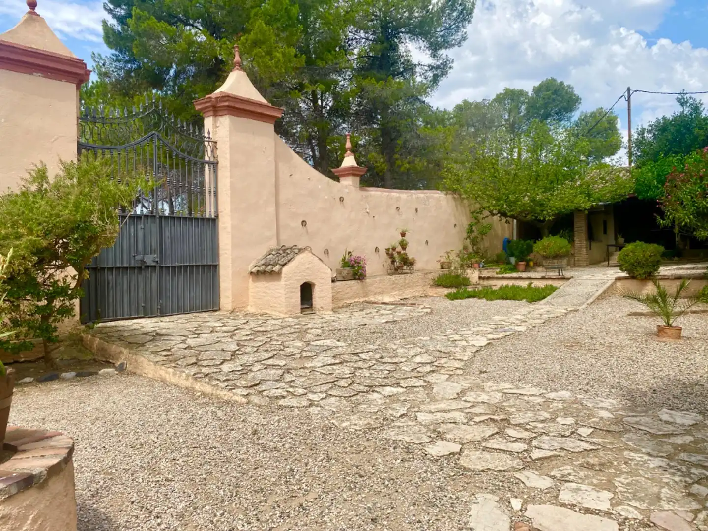 Garden of Commercial properties for sale in El Molar (Tarragona)  with Air Conditioner
