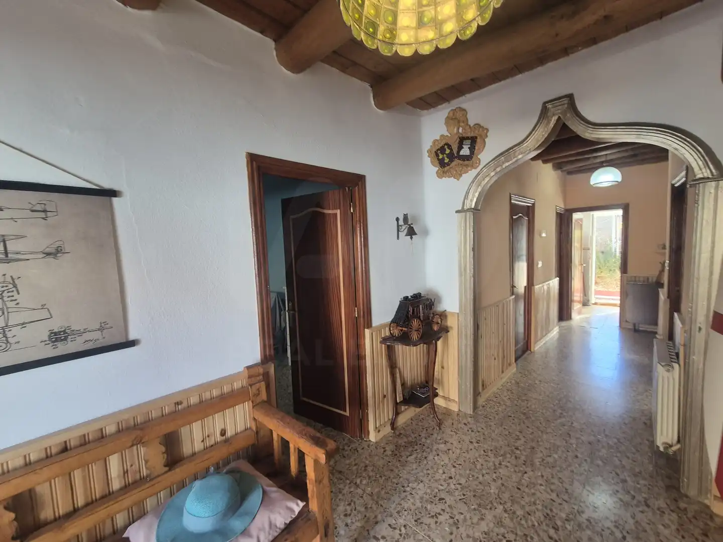 Casa rústica amb piscina en venda a Salmoral, imagen 12