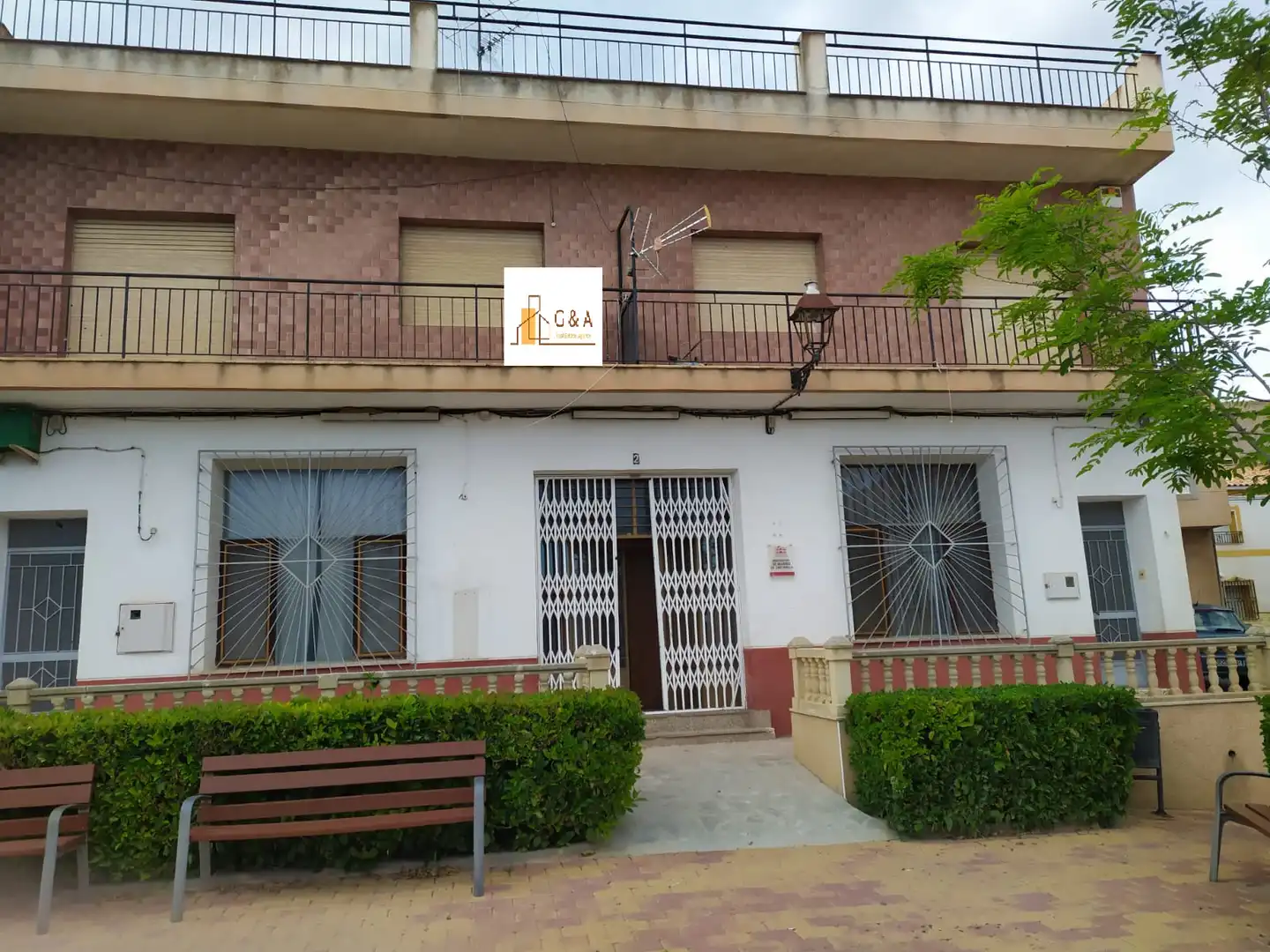 Außenansicht von Wohnung zum Verkauf in Lorca mit Heizung und Terrasse