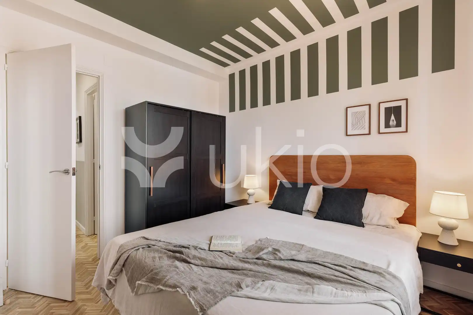 Habitación de Apartamento de alquiler en Barcelona con Aire acondicionado, Calefacción y Terraza