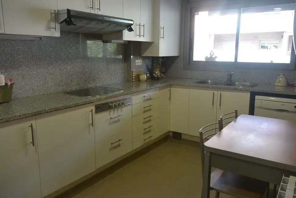 Küche von Wohnung zur Miete in Sant Andreu de Llavaneres mit Heizung, Parkett und Terrasse