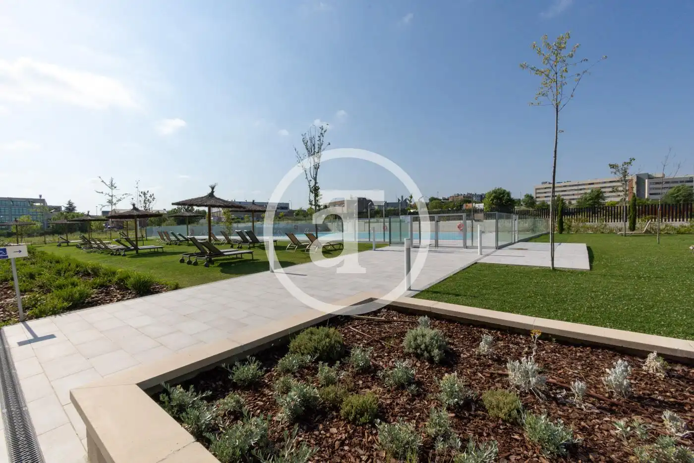 Schwimmbecken von Wohnung zur Miete in Alcobendas mit Klimaanlage, Heizung und Möbliert