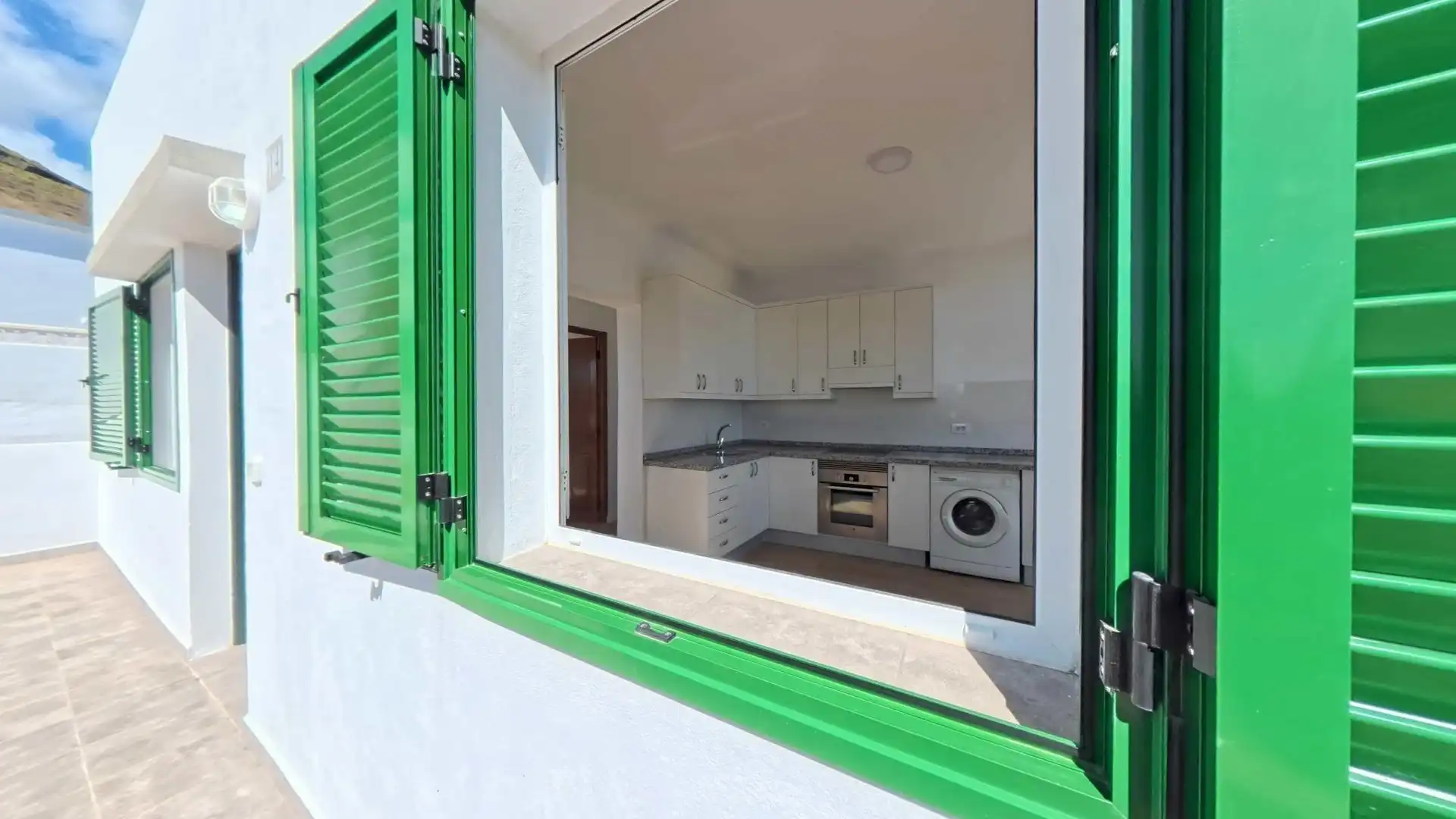 Küche von Wohnung zur Miete in Barlovento mit Privatgarten