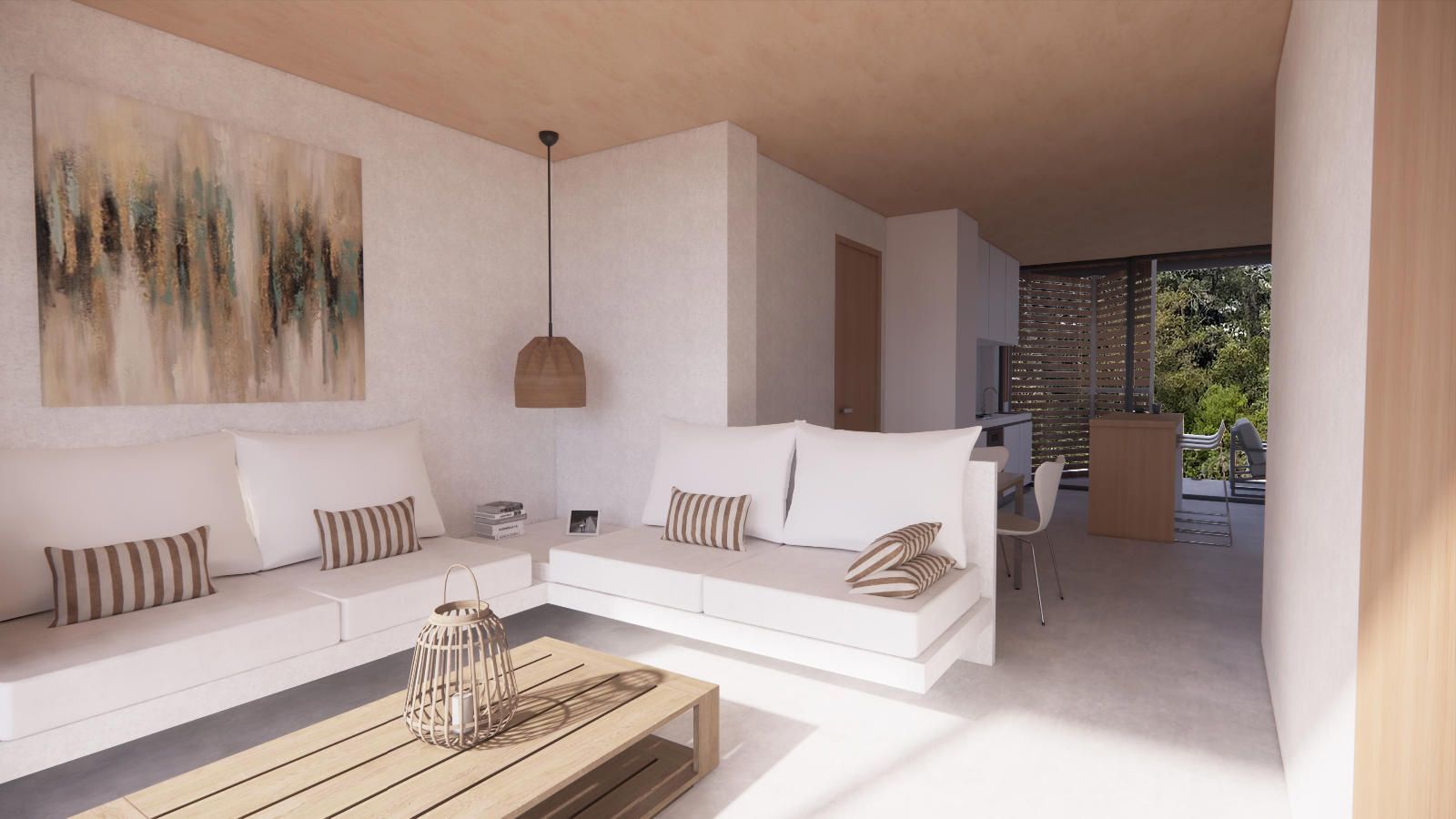 Sala d'estar de Àtic en venda en Palafrugell amb Aire condicionat, Calefacció i Terrassa