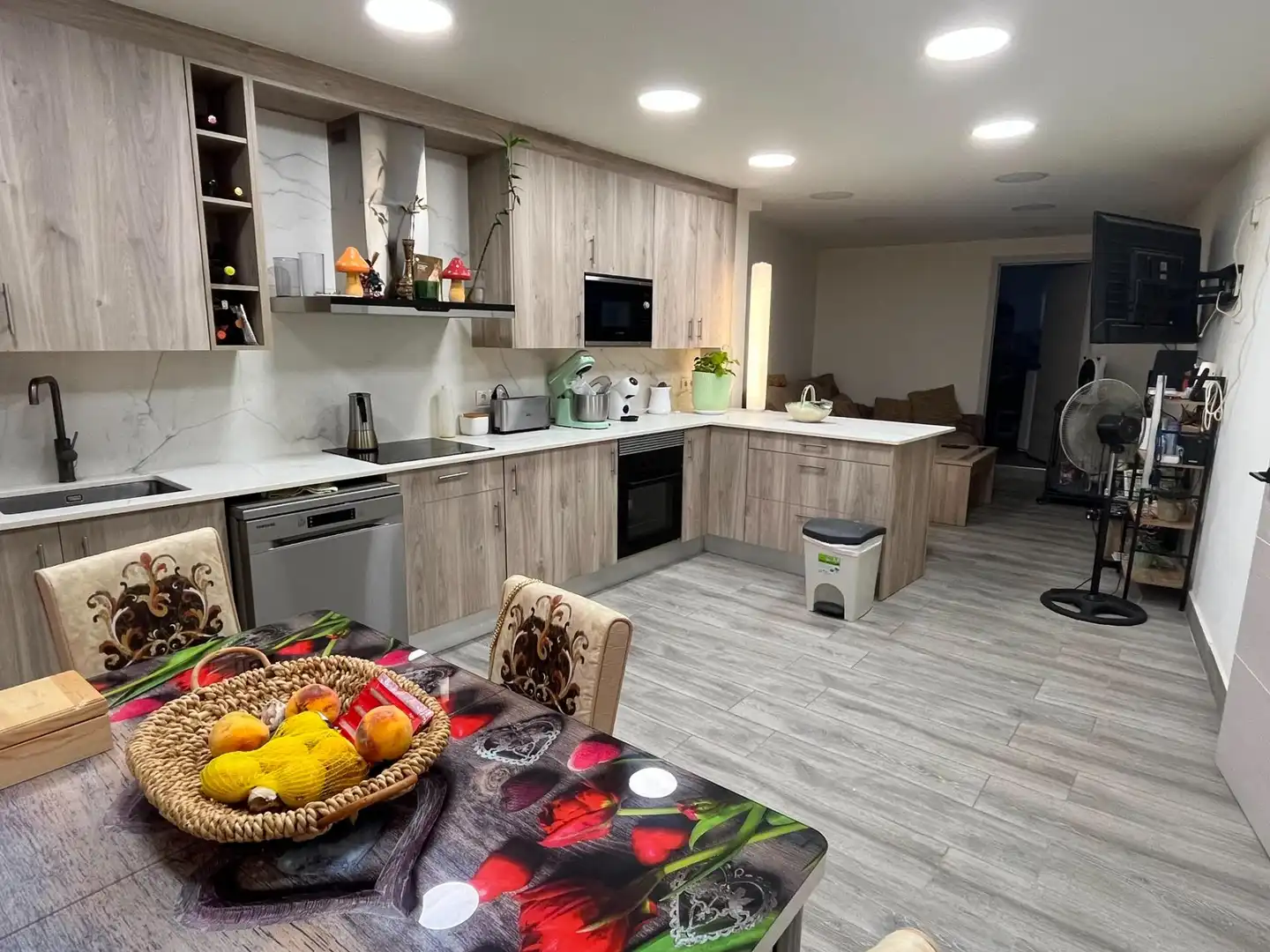 Cocina de Finca rústica en venta en Castellserà con Calefacción, Parquet y Trastero