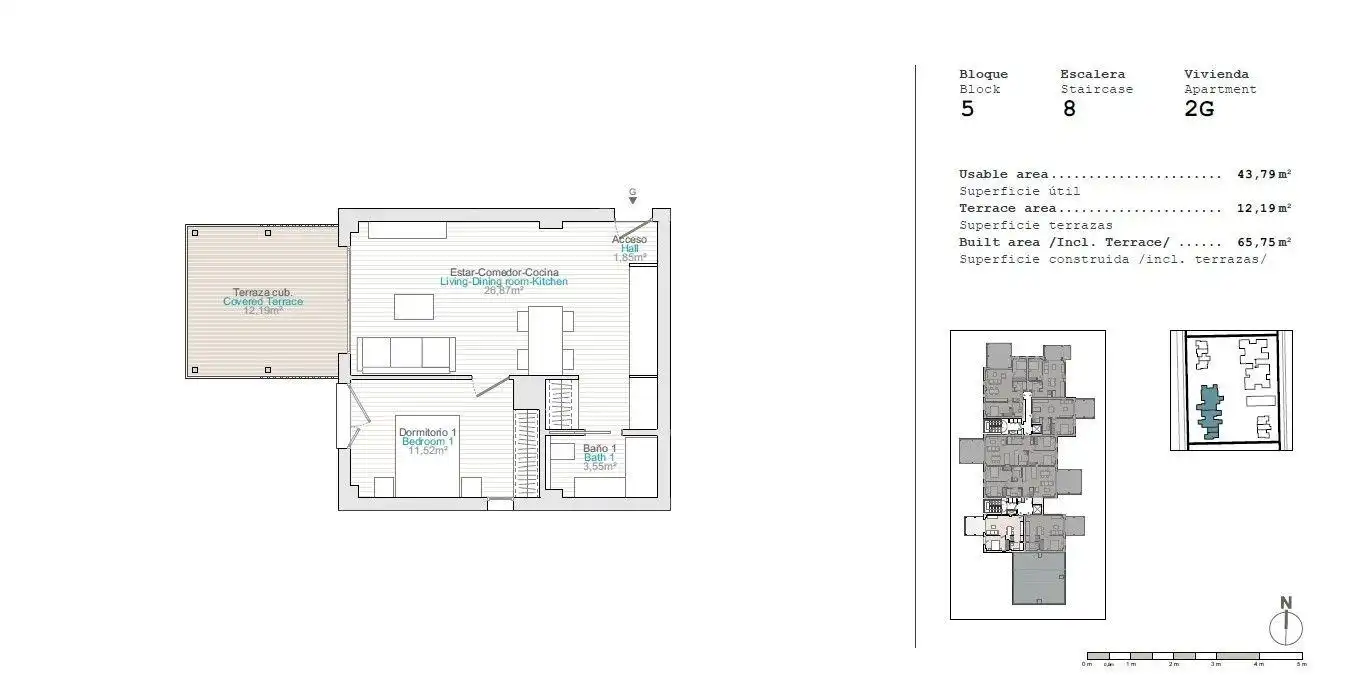 Apartamento con terraza en venta en El Verger, imagen 8