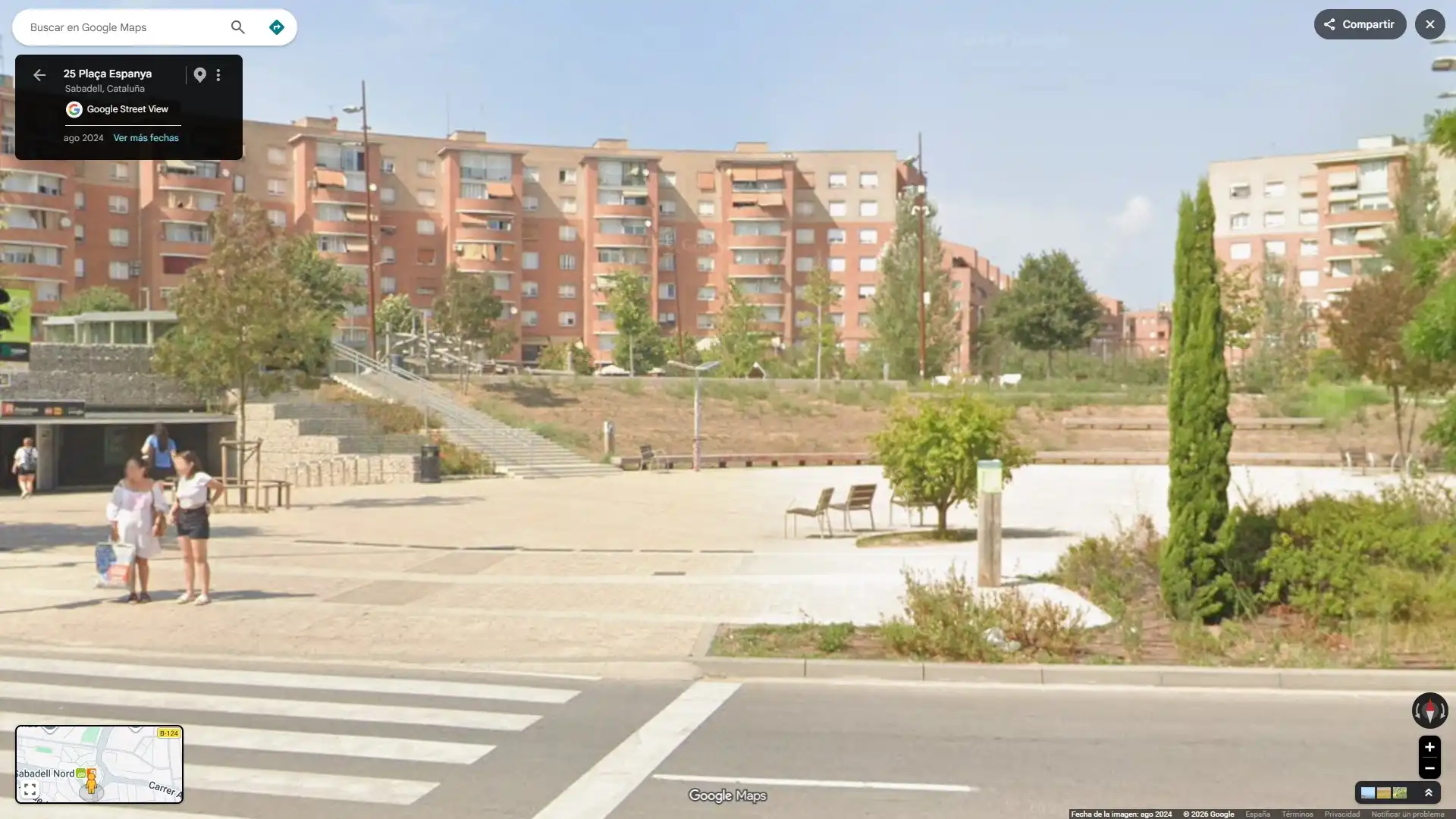 Parking of Flat for sale in Sabadell  with Heating, Oven and Washing machine