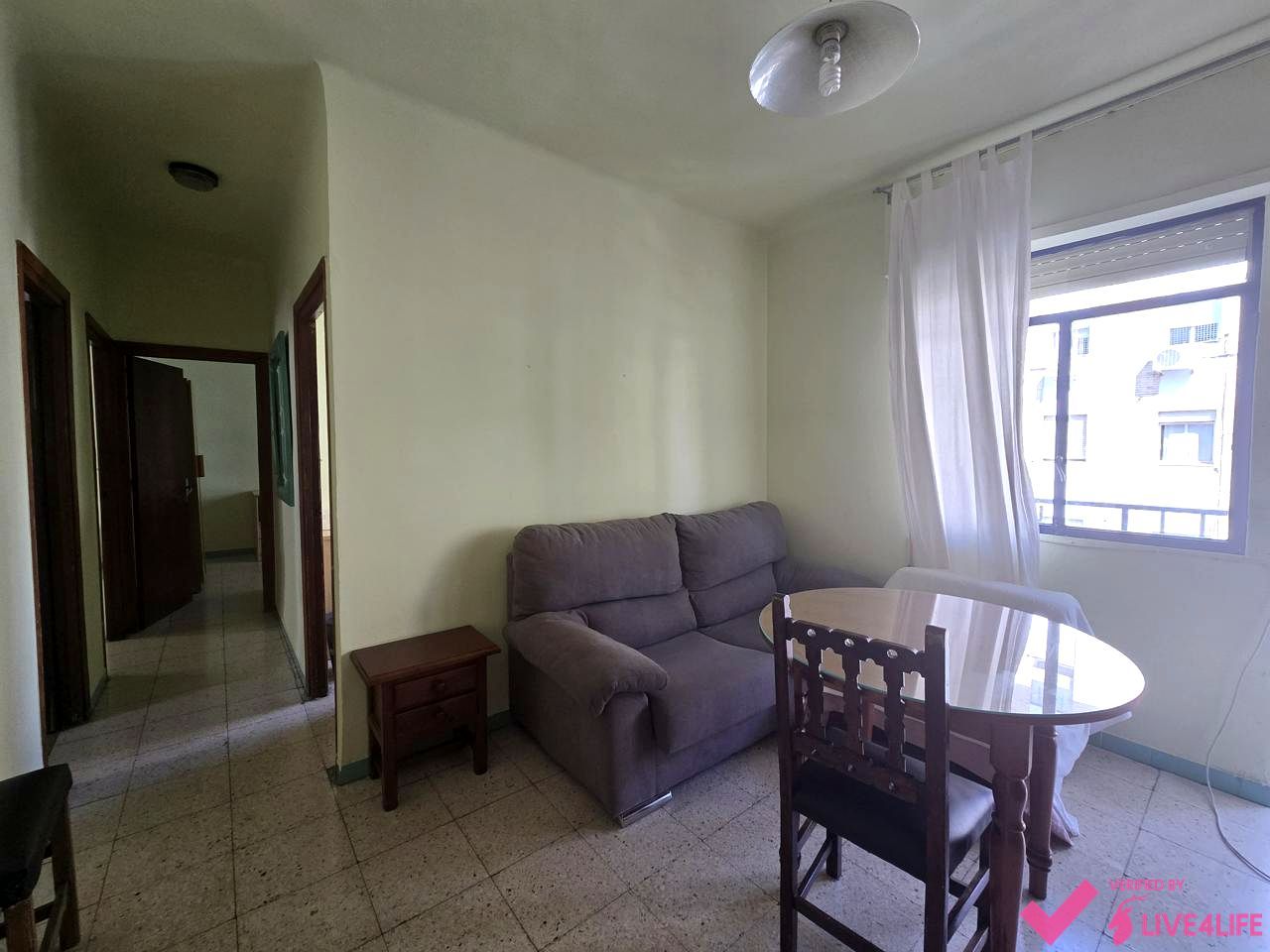 Living room of Flat to rent in  Sevilla Capital  with Air Conditioner, Terrace and Furnished