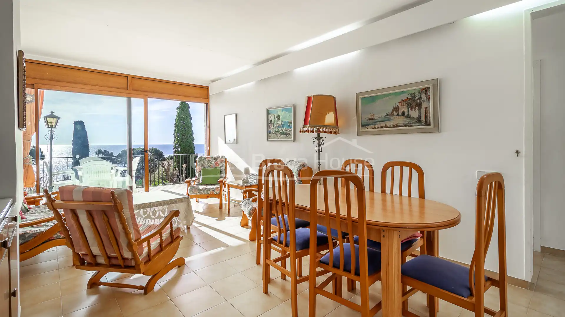 Sala de estar de Apartamento en venta en Begur con Calefacción, Terraza y Trastero