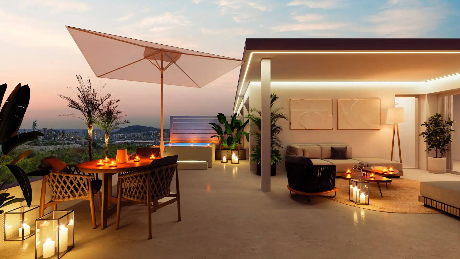 Mini appartamento con balcone in vendita a Golf Bahía, imagen 12