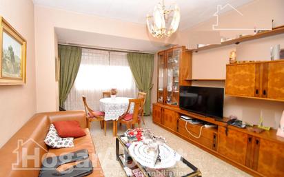 Living room of Flat for sale in  Valencia Capital  with Balcony