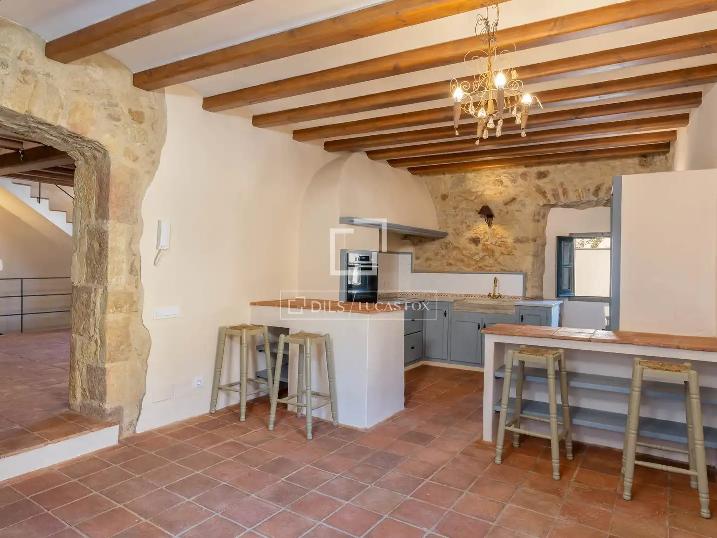 Country house with pool for sale in Poble, imagen 4