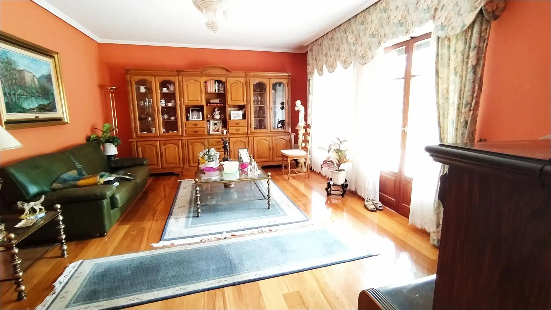 Living room of Houses for sale in Iurreta  with Private garden, Parquet flooring and Terrace
