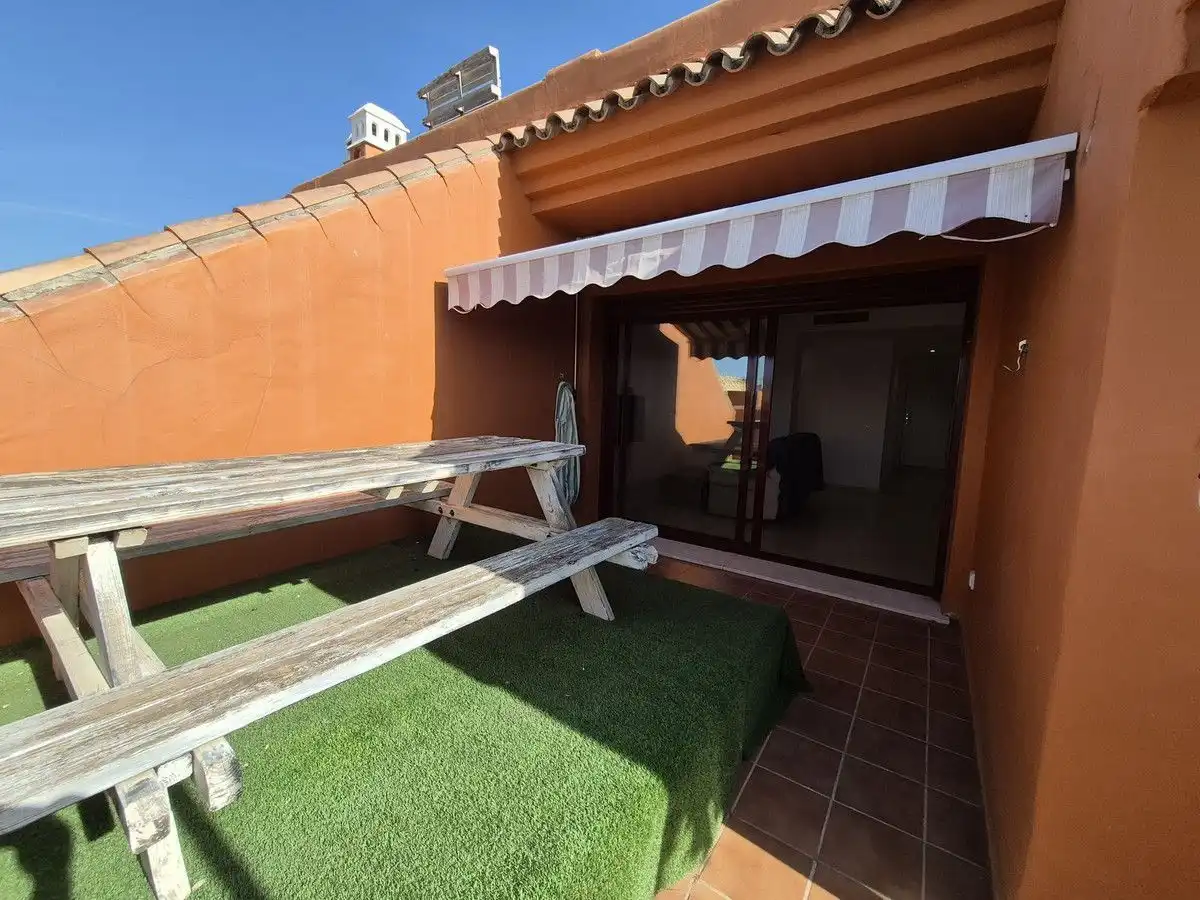 Terrasse von Dachboden zum Verkauf in Manilva mit Klimaanlage, Heizung und Terrasse