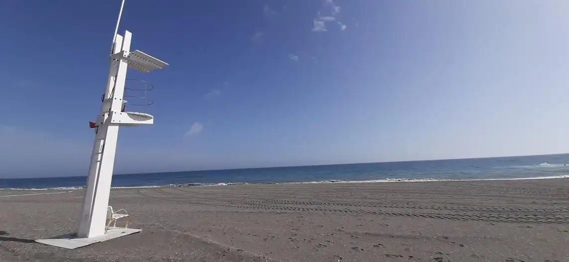 Außenansicht von Wohnungen zur Miete in Torrox mit Klimaanlage, Heizung und Terrasse