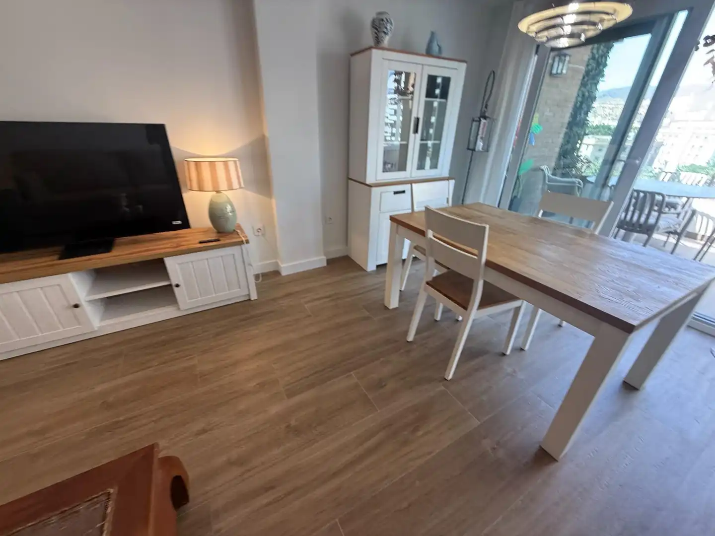 Esszimmer von Wohnung zur Miete in Almería mit Klimaanlage, Terrasse und Möbliert