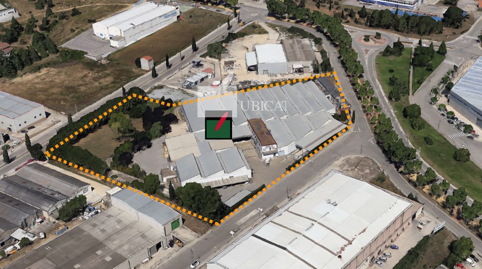 Exterior view of Industrial land for sale in Sentmenat