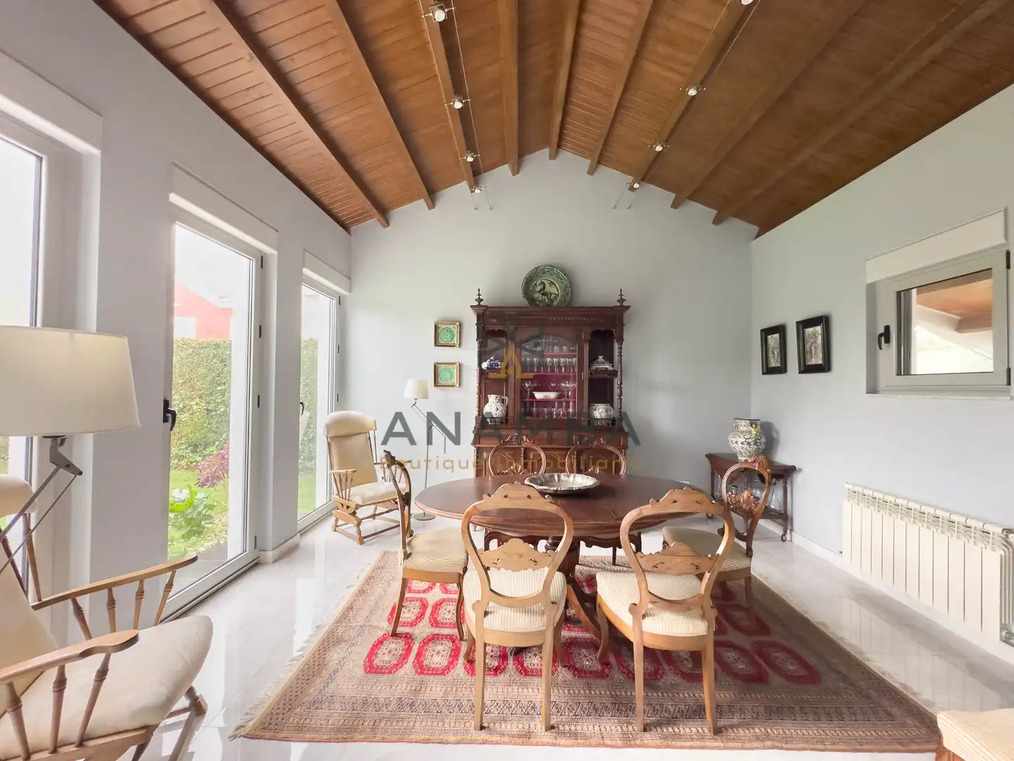 Dining room of Houses for sale in Muros de Nalón  with Storage room