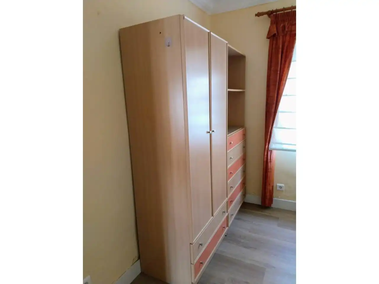 Bedroom of Flat for rent in Burgos  with Heating, Terrace and Furnished