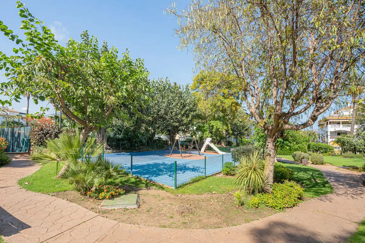 Swimming pool of Apartments for rent in Marbella  with Air Conditioner, Furnished and Pets allowed