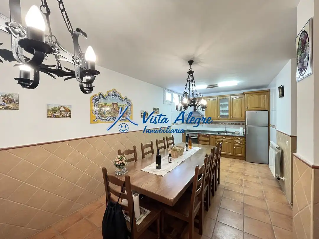 Dining room of Detached homes for sale in Haro  with Heating, Parquet flooring and Terrace