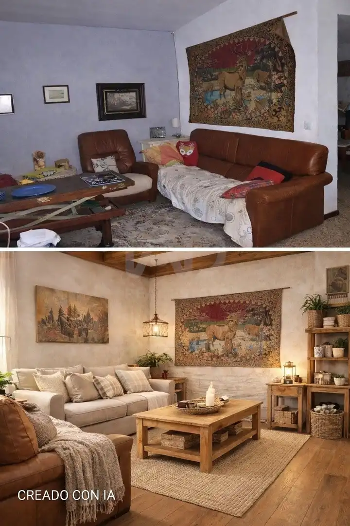Living room of Houses for sale in Sevilla la Nueva  with Heating and Swimming Pool
