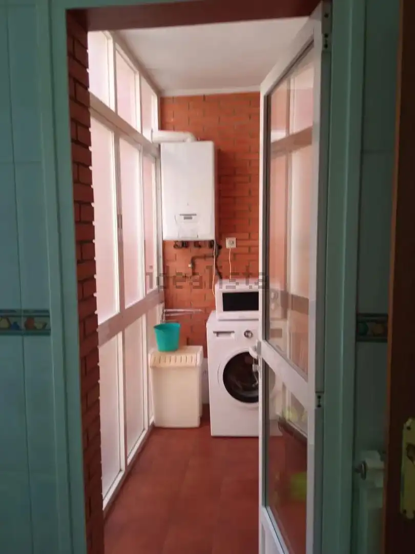 Kitchen of Flat for sale in Ciudad Real  with Heating, Private garden and Furnished