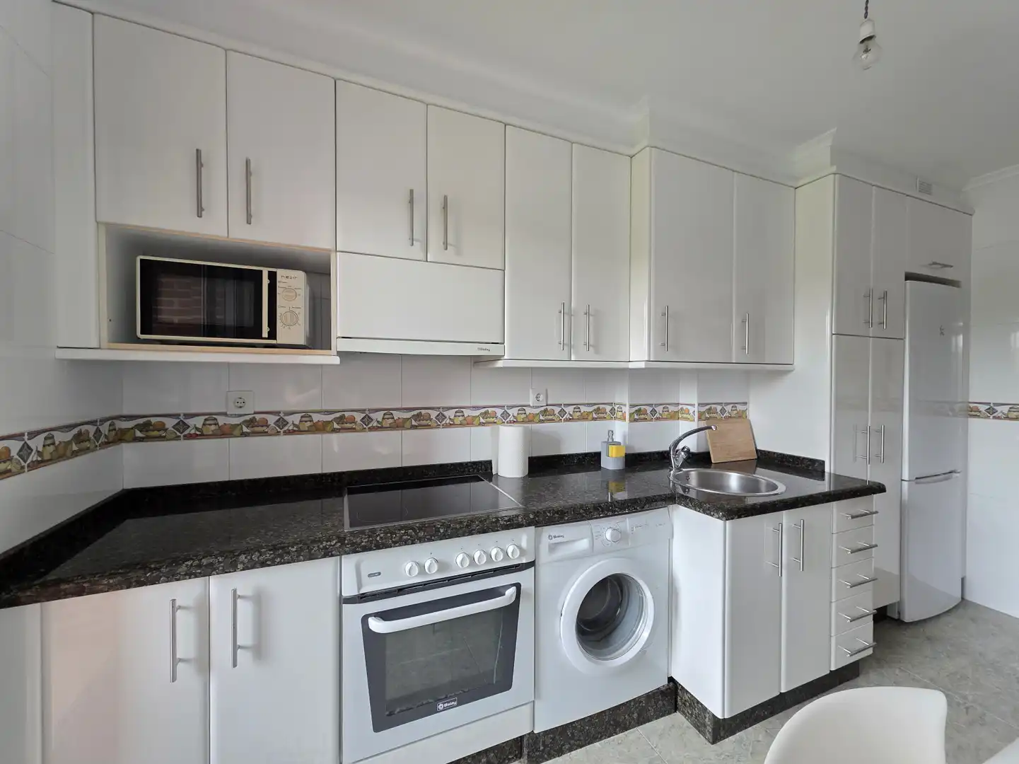 Kitchen of Flat for rent in Siero  with Heating, Parquet flooring and Terrace