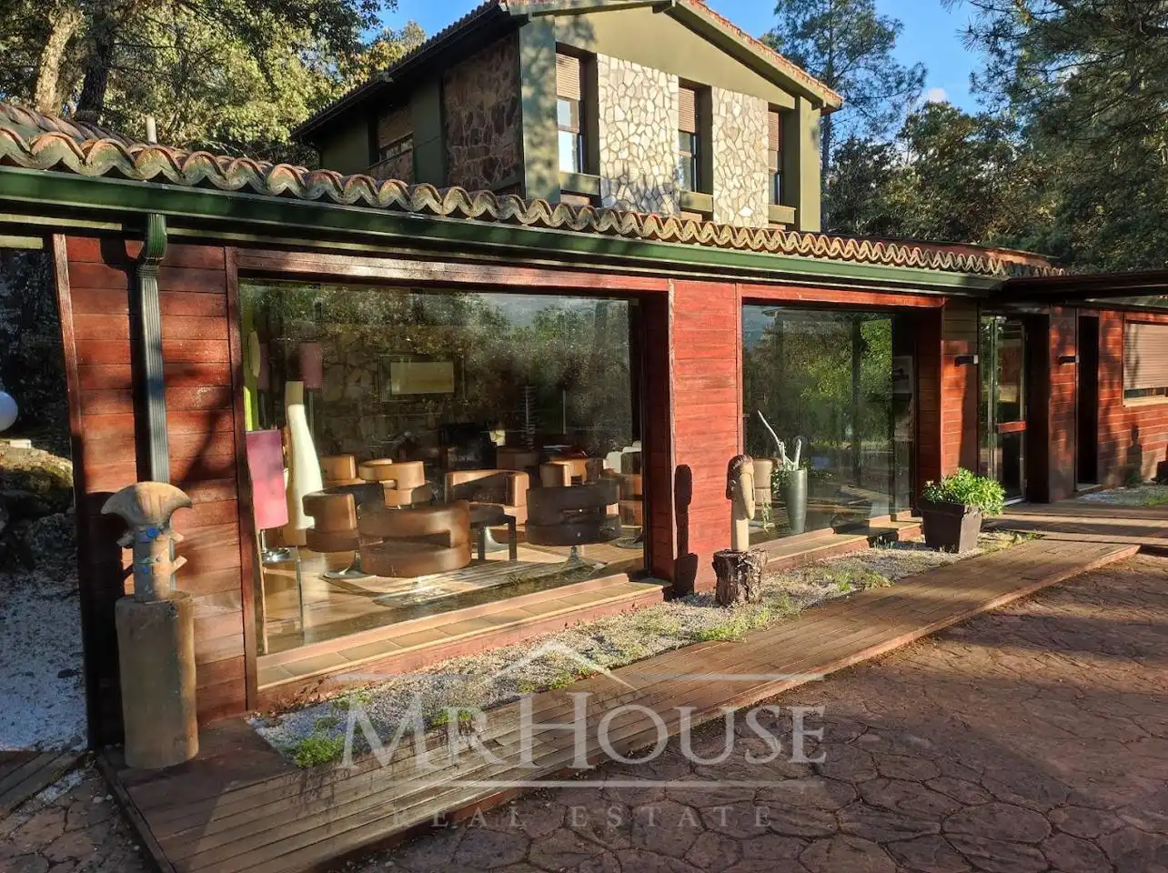 Vista exterior de Finca rústica en venta en Casavieja con Aire acondicionado, Calefacción y Jardín privado