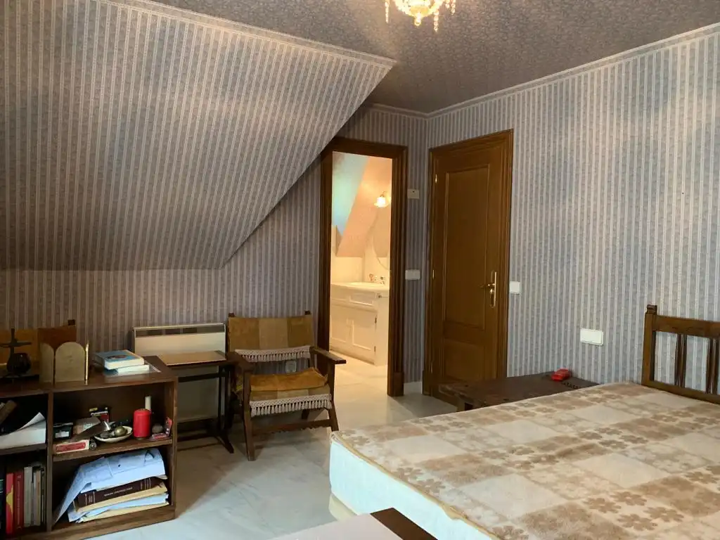Bedroom of Houses for sale in San Lorenzo de El Escorial  with Terrace, Storage room and Swimming Pool