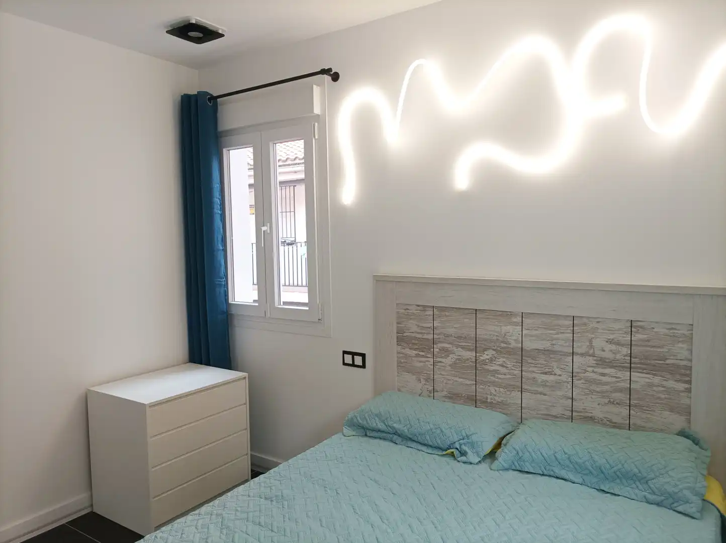 Schlafzimmer von Wohnung zum Verkauf in Madrid mit Klimaanlage, Heizung und Terrasse