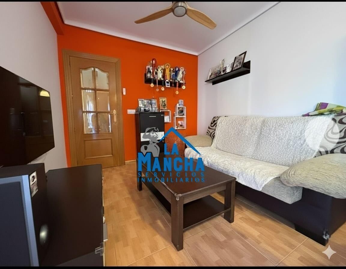 Sala de estar de Piso en venta en  Albacete Capital con Terraza, Amueblado y Balcón