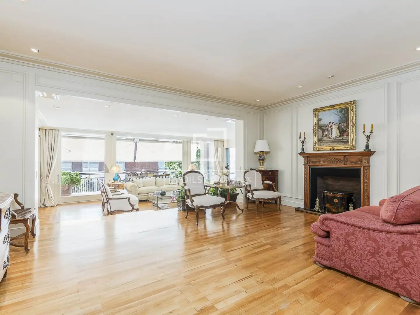 Sala de estar de Piso en venta en Barcelona con Aire acondicionado