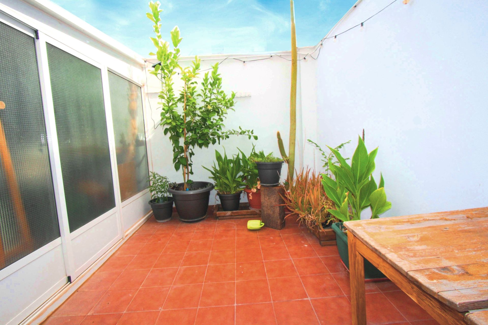 Terrace of Flat for sale in  Albacete Capital  with Air Conditioner, Heating and Parquet flooring