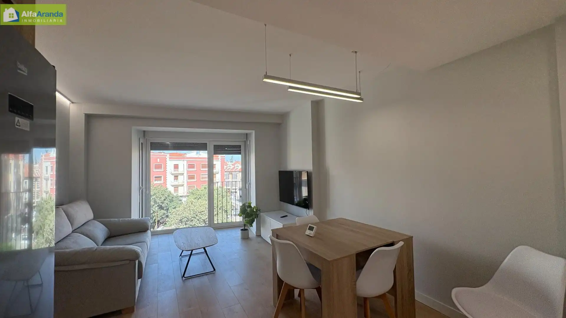 Wohnzimmer von Wohnung zur Miete in Aranda de Duero mit Heizung, Möbliert und Balkon